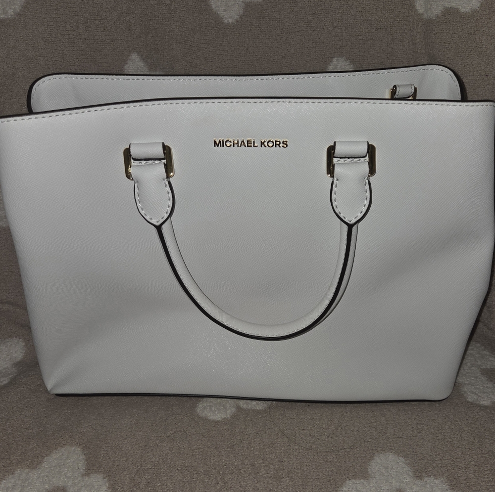 Michael Kors Cream Tote Bag